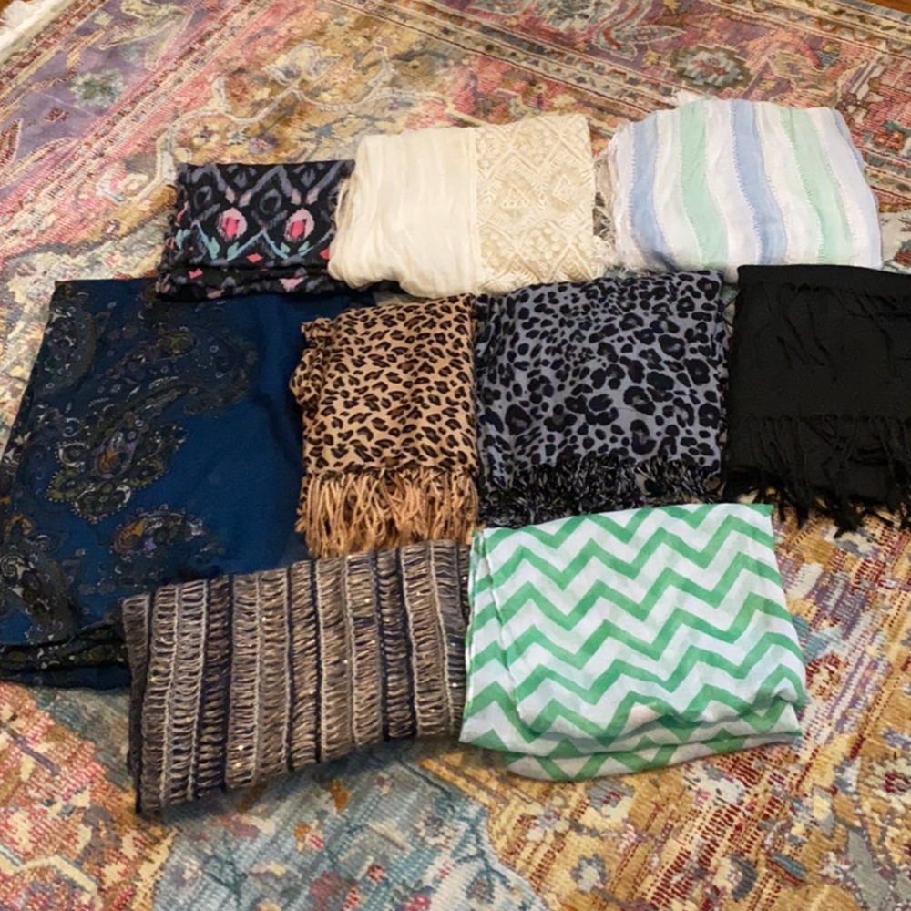 Lot of Scarfs